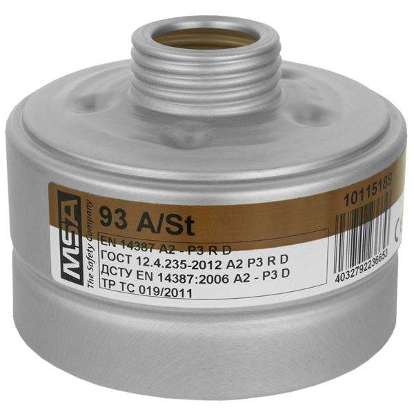 Plynový filter MSA A2-P3 R D so závitovým pripojením
