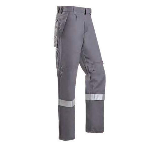 Nohavice CORINTO, šedé (M44) REGULAR
