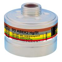 Plynový filter MSA A2B2E2K2 Hg/St/P3 so závitovým pripojením