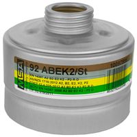 Plynový filter MSA A2B2E2K2-P2 R D so závitovým pripojením