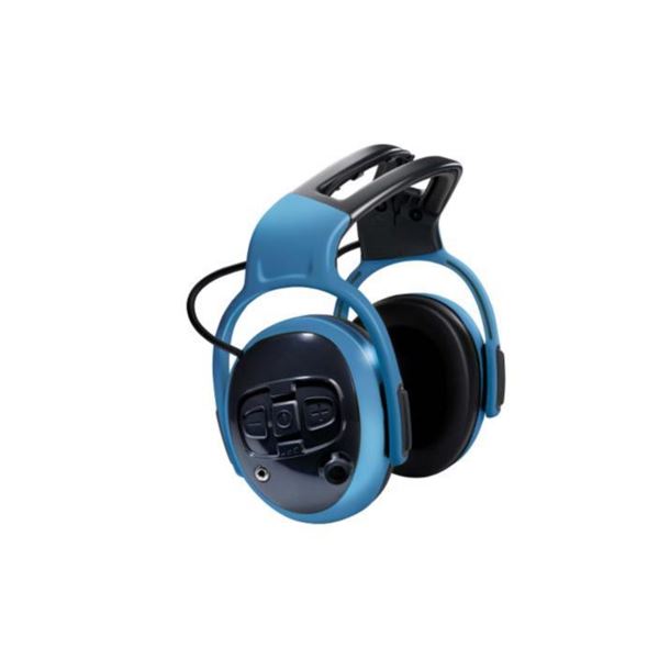 Slúchadlá elektronické left/RIGHT CutOff Pro, s hlavovým pásom, MEDIUM, modré