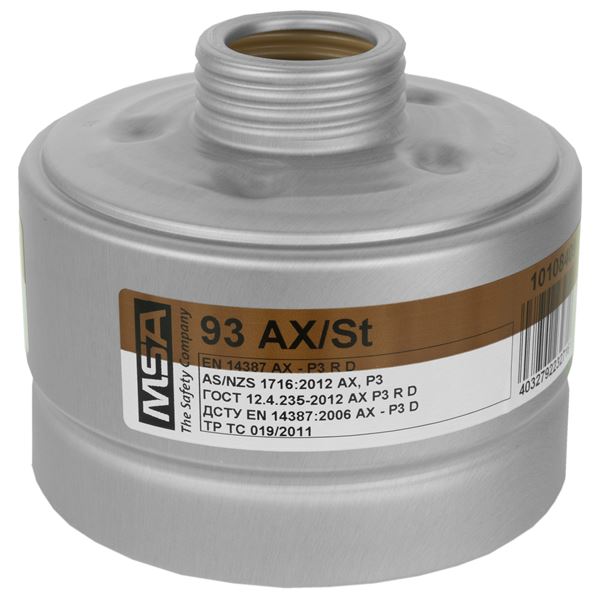Plynov filter MSA AX-P3 R D so zvitovm pripojenm