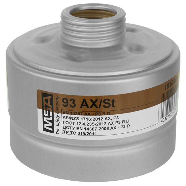 Plynový filter MSA AX-P3 R D so závitovým pripojením
