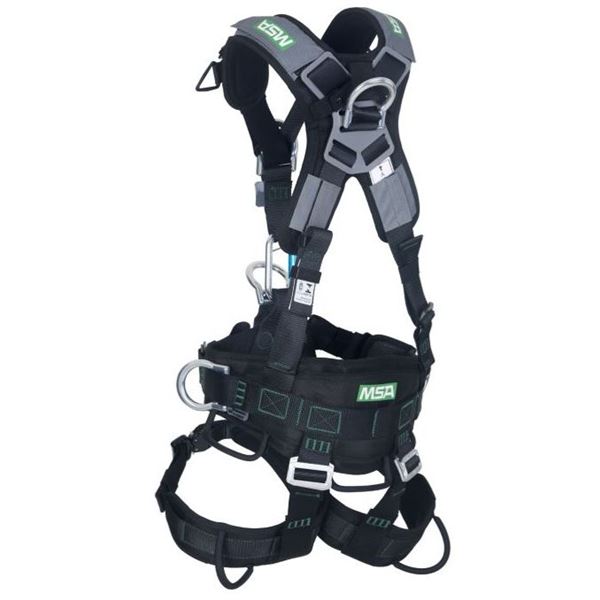 Fall Protection, FP Textiles - Gravity Suspension Harness, black, medium