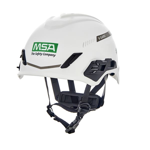 Ochranná prilba V-Gard H1 TRIVENT, vetraná, biela
