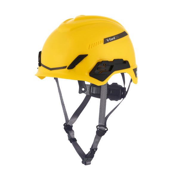Ochranná prilba V-Gard H1 BIVENT, vetraná, žltá