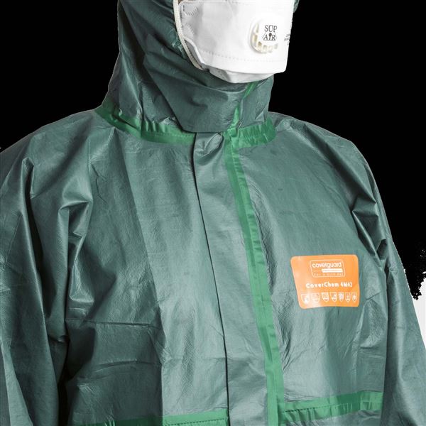 Oblek ochranný CoverChem 4M42, zelený