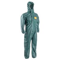 Oblek ochranný CoverChem 4M42, zelený, veľkosť XL