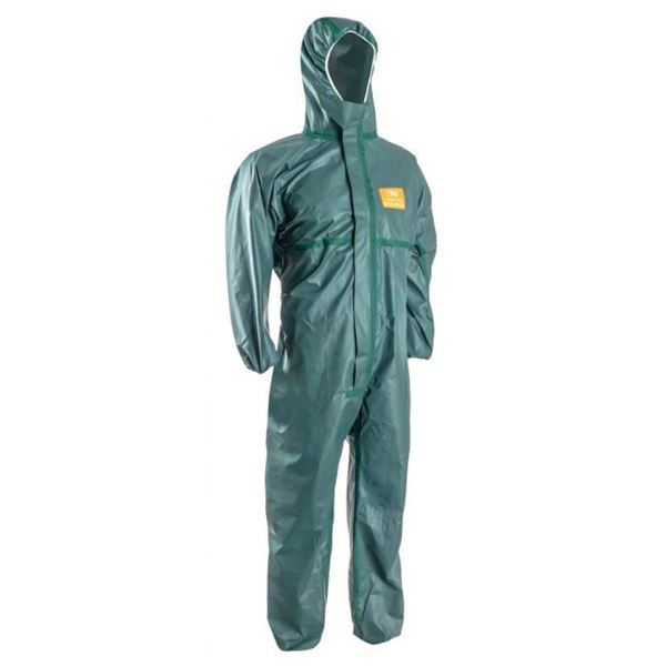Oblek ochranný CoverChem 4M42, zelený, veľkosť XL