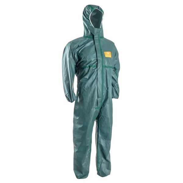 Oblek ochrann CoverChem 4M42, zelen, vekos XL
