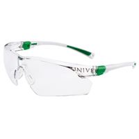 Pracovné okuliare UNIVET 506UP, číre, zelený rám