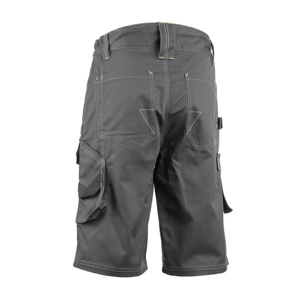 Montérkové krátke nohavice BARVA, šedá, veľkosť XL