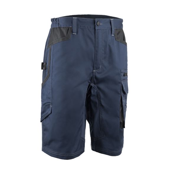Montérkové krátke nohavice BARVA, modrá, veľkosť XL