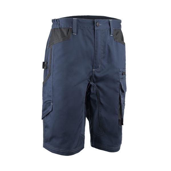 Montérkové krátke nohavice BARVA, modrá, veľkosť XL