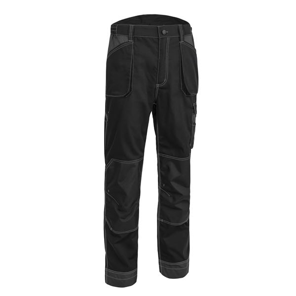 Montérkové nohavice OROSI, čierne, veľkosť 2XL