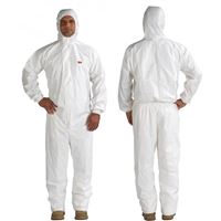 Oblek ochranný 3M 4545, biely, veľkosť M