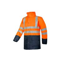 Bunda BELVILL, HV oranovo-modrá (279), vekos 2XL