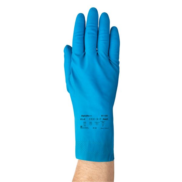 Rukavice AlphaTec 87-195, latex.