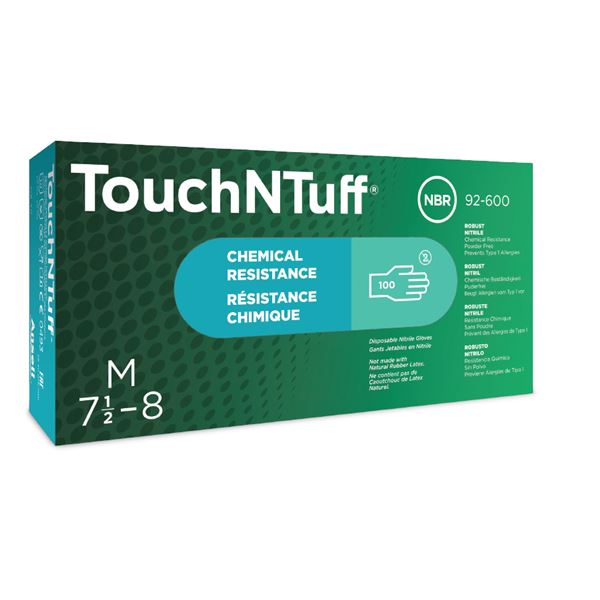 Rukavice jednoraz. nitril. TouchNTuff 92-600 box 100ks