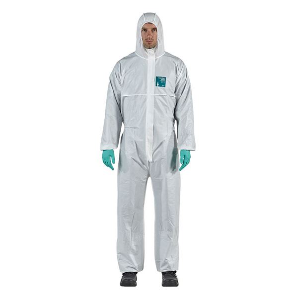 Oblek ochrann AlphaTec 1800 Standard, biely, model 111, vekost 2XL