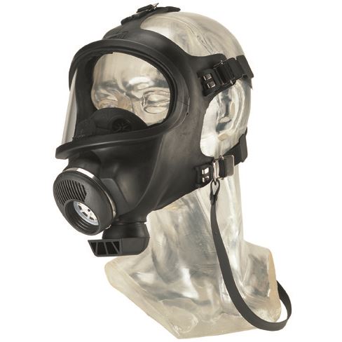 Celotvrov plynov maska MSA Standart 3S pre zvitov filter