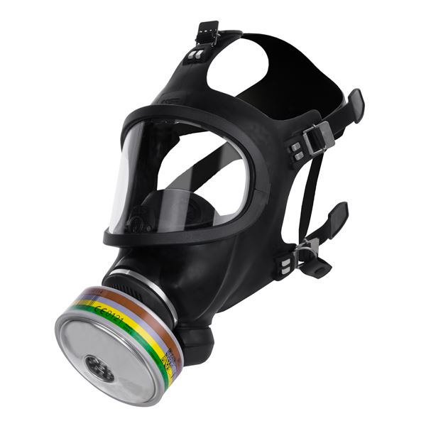 Celotvárová plynová maska MSA Standart 3S pre závitový filter