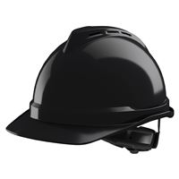 Ochranná prilba V-GARD 500 nevetraná čierna FTIII+PVC