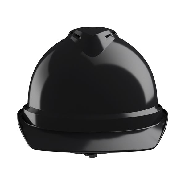 Ochranná prilba V-GARD 500 nevetraná čierna FTIII+PVC