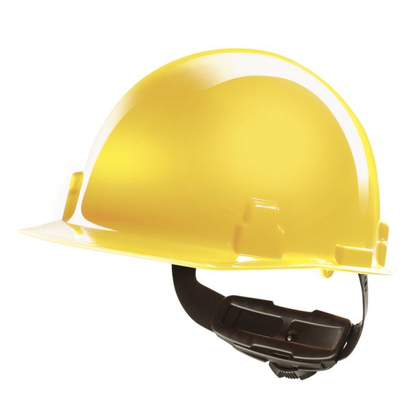 Ochranná prilba ThermalGard, žltá, nevetraná,  Fas-Trac 3 PVC