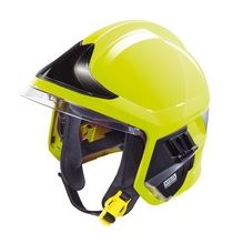 Hasisk prilba Gallet F1XF, lt fluo,ierny tt,integrovan svietidlo,hlinkov ztylnk