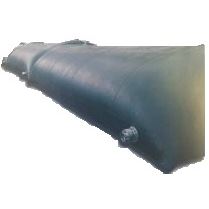 Protipovodov stena gumov, 3 m