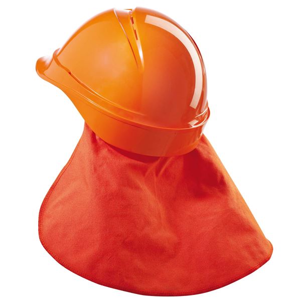 Zátylník na prilbu V-Gard, Nomex, oranžový